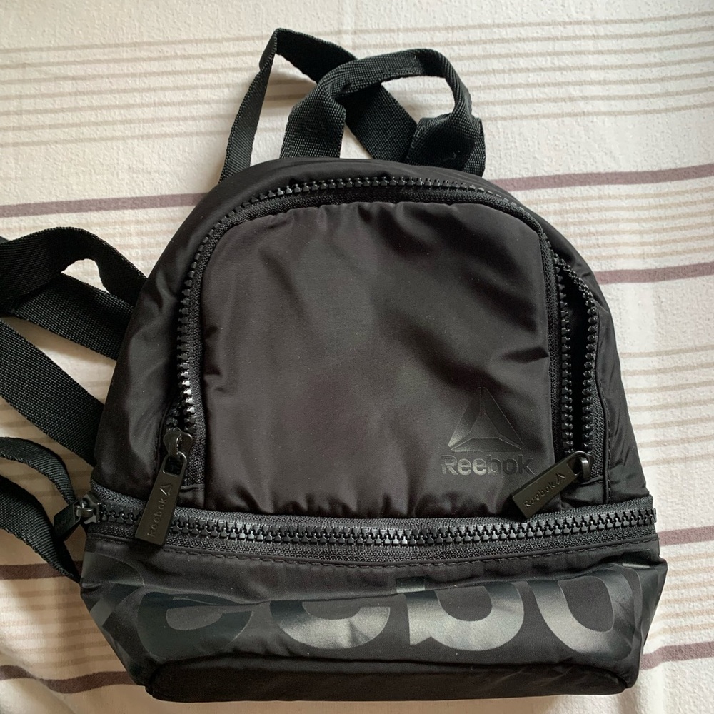 Reebok Black Compact Backpack for Everyday Use